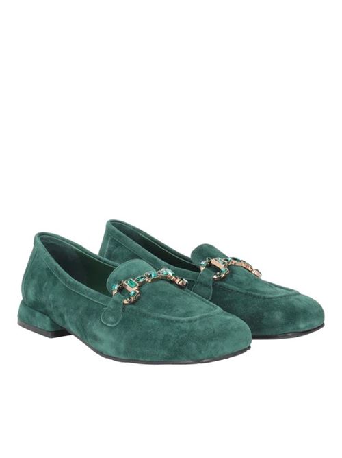 Scarpa mocassino in camoscio audrey Tosca Blu TOSCA BLU | SF2329S070-C40